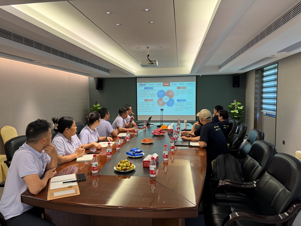 特步集团张细祥副总裁一行莅临我司指导调研